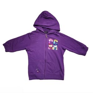 Big Kids Purple Vintage CG Coogi Hoodie Sz Lg